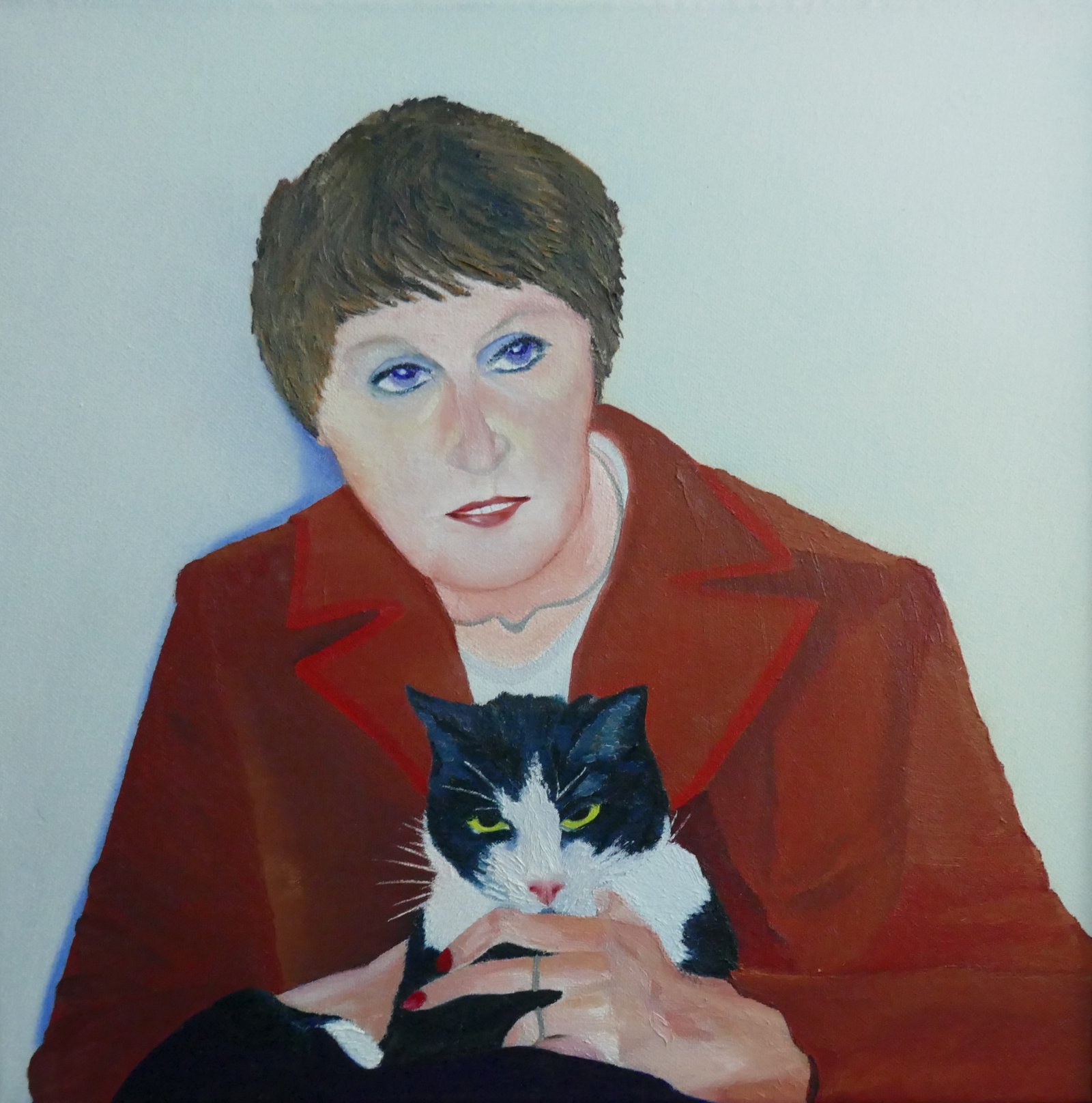 Portret Marja met spang